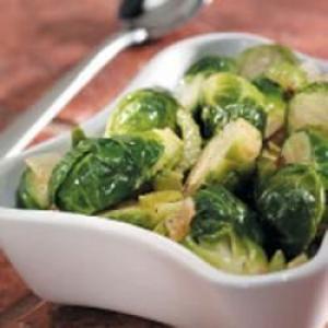 Brussels Sprouts with Green Peppers image