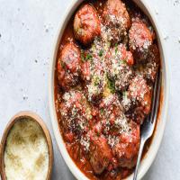 Pork and Onion Meatballs With Tomato Sauce_image
