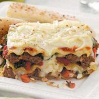 Spinach and Turkey Sausage Lasagna image