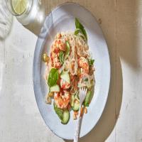 Bright and Spicy Shrimp Noodle Salad image