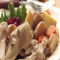 Slow Cooked Turkey Dinner image