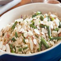 15-Minute Brown Rice & Green Beans image
