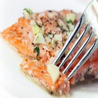 Baked Salmon with White Wine Dill Sauce Recipe - (4.3/5) image