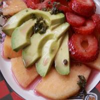 Strawberry, Melon & Avocado Salad_image
