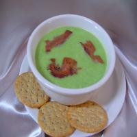 Fresh Green Pea Soup_image
