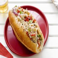 Chicken-Tequila Tailgate Sandwiches image