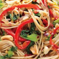 Hot-and-Sour Peanutty Noodles with Bok Choy_image
