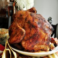 Spice-Rubbed Smoked Turkey image