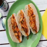 Chipotle BBQ Chicken Tinga Tacos image