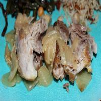 Braised Pork Shoulder With Onions image