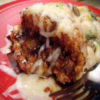 Provolone-Pancetta Stuffed Chicken With Balsamic Sauce_image