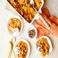 Sweet Butternut Squash With Apples_image
