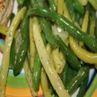 Green and Gold Bean Salad image