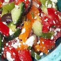 Greek Pepper Salad image