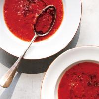 Chilled Tomato and Stone Fruit Soup image