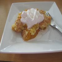 Crunchy Crust Peach Cobbler image
