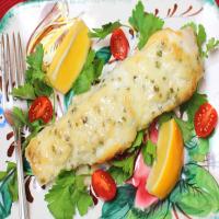 Blue Cheese Baked Halibut image