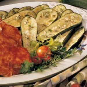 Broiled Zucchini with Rosemary Butter_image