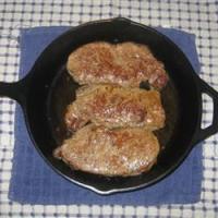 Seared Cast Iron Steaks_image