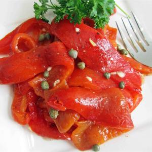Roasted Bell Peppers with Simple Vinaigrette image