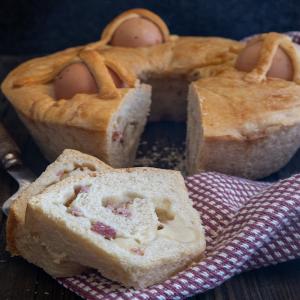Italian Casatiello Napoletano - Savory Stuffed Easter Bread - An Italian in my Kitchen_image