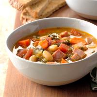 Ham and White Bean Soup image