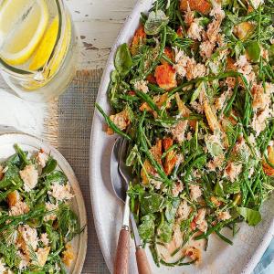 Samphire & crab salad image