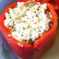 Peppers stuffed with rice image