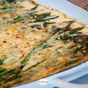 Best Cheesy Asparagus Bake {No Fail!} • The Fresh Cooky_image