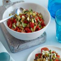 Grilled Vegetable Salad with Feta and Mint_image