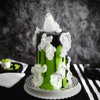 Puffed Rice Paper Ghost Cake_image