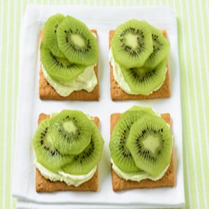 Fruit-Topped Crackers image