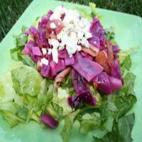 Red Cabbage and Bacon Salad With Blue Cheese_image