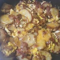 Cheesy Fried Potatoes_image