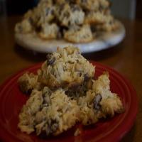 Coconut chocolate chip cookies_image