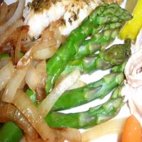 Olive Garden Asparagus With Lemon and Minced Onions_image