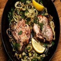 Brined Pork Chops With Fennel_image