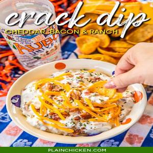 Crack Dip - Cheddar Bacon Dip - Plain Chicken_image