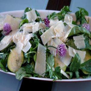 Summer Squash Salad With Lemon, Capers and Parmesan_image