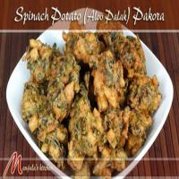 Spinach Potato Pakora Recipe - (4.2/5)_image