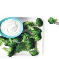 Steamed Broccoli with Lighter Ranch Dip image