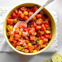 Watermelon Tomato Salad image