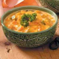 Carrot Zucchini Soup image