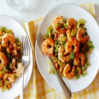 Spicy Shrimp, Celery, and Cashew Stir-fry image