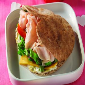 Heart-Shaped Pita Sandwich image