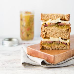Brie and Bacon Sandwiches image