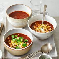 Smoky tomato, chipotle & charred corn soup_image