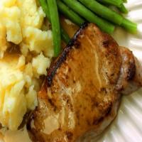 Dijon Mustard Pork Chops With Rice image