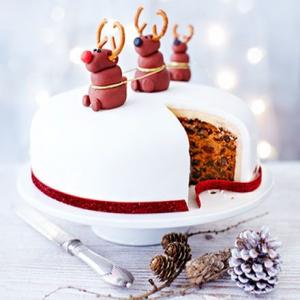 Nancy's Rudolph Christmas cake_image