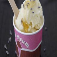 Honey-Lavender Ice Cream image